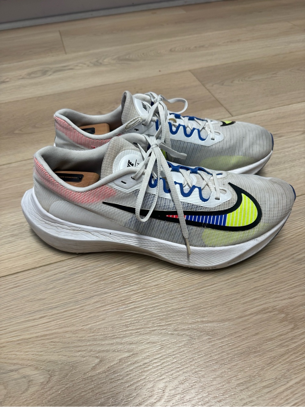 Nike Zoom Fly 5 Premium White Multi Colored Size 13